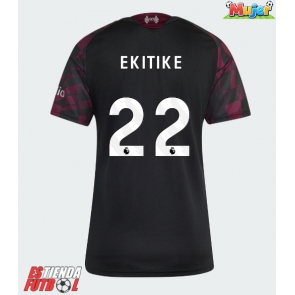 Liverpool Hugo Ekitike #22 Tercera Equipación Mujer 2026-27 Manga Corta